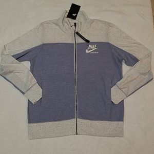 Wmns large Nike knit lightweight zip sweatshirt